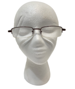 Foster Grant Eyeglasses CT0713 Bronze Metal Frame 52 19 141mm Half Rim - £13.81 GBP
