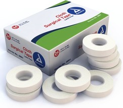 Dynarex Cloth Surgical Tape - /2 Inches X 0 Yds, Assorted, 1 Count (Pack of 24) - £17.63 GBP