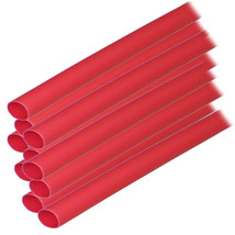 Ancor Adhesive Lined Heat Shrink Tubing (ALT) - 1/4&quot; x 12&quot; - 10-Pack - Red [3036 - £18.36 GBP