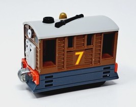 Thomas and Friends TOBY Diecast Train Toy Box Car 2012 Mattel Gullane - £10.35 GBP