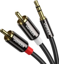 3.5mm to RCA Cable 6.6FT RCA Male to Aux Audio Adapter HiFi Sound Headph... - $18.88