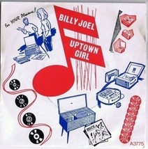 Billy Joel Uptown Girl 45 rpm Record B Careless Talk British Pressing - £9.88 GBP