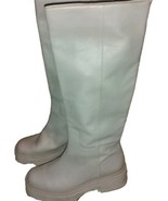 Sam Edelman Womens 10M Boots - Larina - Gray Waterproof Knee High Platfo... - $96.12 CAD