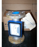 Penberthy Metal Tube Variable Area Flowmeter Flanged 316 SS 10 to 100 GPM - €427,12 EUR