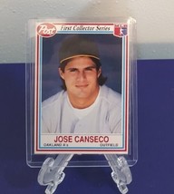 1990 Post First Collector Series Jose Canseco Oakland Athletics #16 Baseball - £2.38 GBP