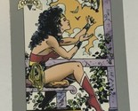 Modern Age Wonder Woman Trading Card DC Comics  1991 21 - $1.97