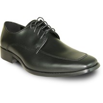 VANGELO Men Tuxedo Shoe TUX-3 Square Toe for Wedding School Uniform Blac... - £47.92 GBP+
