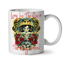 Live Queen King Dead NEW White Tea Coffee Mug 11 oz | Wellcoda - £12.78 GBP