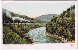 Postcard Deerfield River Near Shelburne Junction Massachusetts - £3.88 GBP