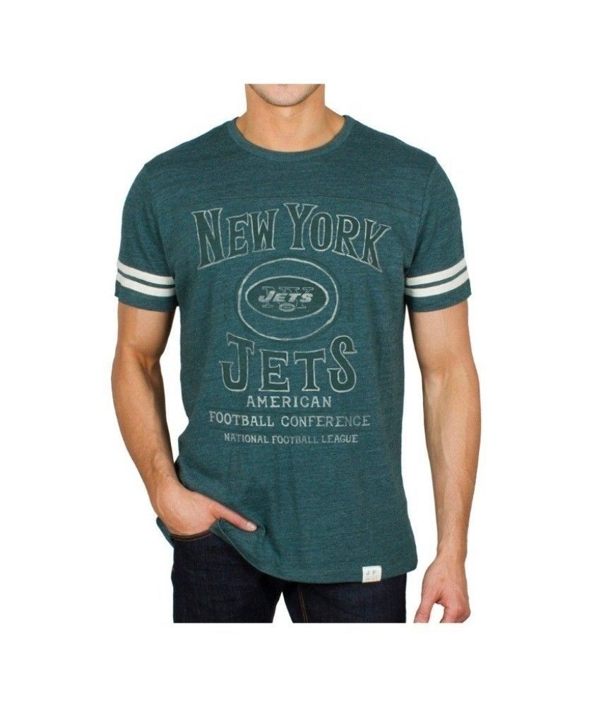 Autentico Junk Food New York Getti Portellone Calcio SPORTS Verde T Shirt S-2XL - $36.59