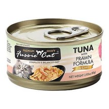 Fussie Cat Premium Tuna with Prawn Formula in Gravy 2.82oz. (Case of 24) - £59.30 GBP