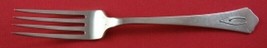 Antique by Wallace Sterling Silver Dinner Fork with Applied Mono &quot;V&quot;  7 ... - £84.28 GBP