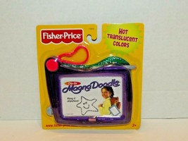 Fisher Price Magna Doodle Clip On #73952 New Purple Green 2000 (O) - £17.11 GBP