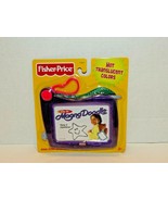 Fisher Price Magna Doodle Clip On #73952 New Purple Green 2000 (O) - £17.02 GBP
