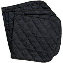 Tough 1 Black Quilted Leg Wraps 14in - £19.45 GBP