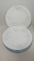 Corelle Corning Pink Trio set 4 dessert bread and butter plates swirled ... - £11.86 GBP