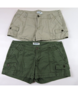 Lot of 2 OLD NAVY Utility shorts beige and olive Size 4 - $18.50