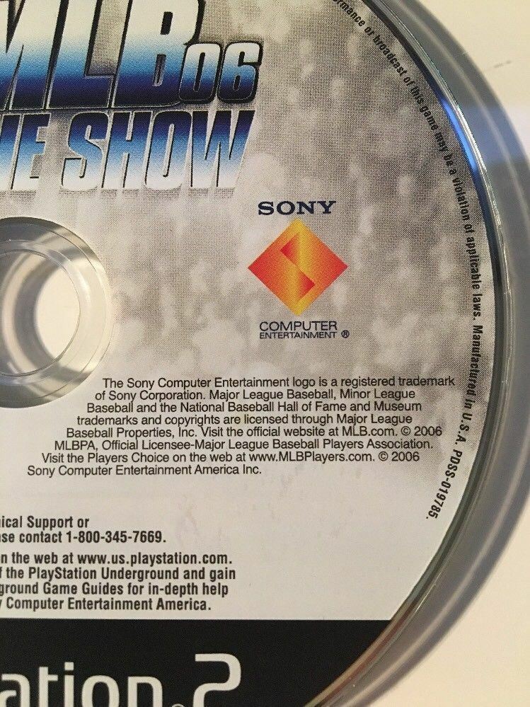 MLB 06 The Show-PlayStation 2-TEST ED-RARE VINTAGE COLLECTIBLE-SHIPS N 24 HOURS Item image 7