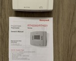 Honeywell Programmable Thermostat Digital Display RTH2300 RTH221 With Ma... - $20.15