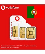 Sim Card Vodafone Portugal Credit Active Anonymous for WORLDWIDE Travel ... - $9.86