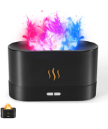 Colorful Flame Air Aroma Diffuser Humidifier, Upgraded 7 Flame Colors No... - $40.09