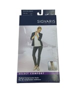 Sigvaris Essential 862 Opaque Women&#39;s Closed Toe Knee Highs w/Grip Top 2... - £46.90 GBP