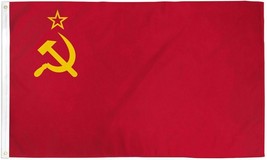 3x5 USSR Flag Soviet Union Russian Communist Party Banner Communism Penn... - £13.53 GBP