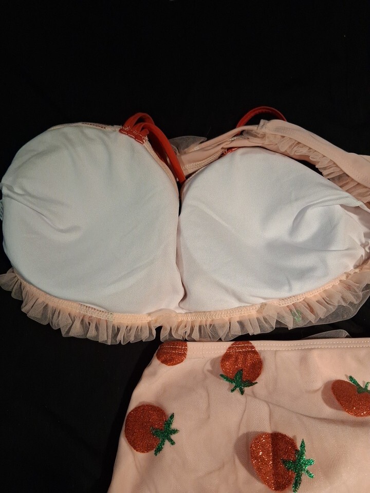 1950S Style Swimsuit  STRAWBERRY  from Retro Stage Womens Size XL NWT Item image 8