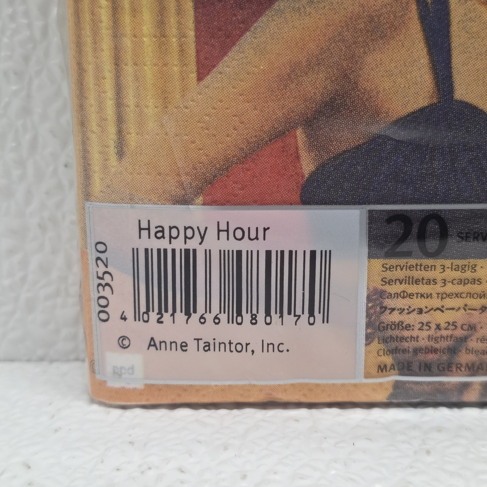PPD Anne Taintor Woman I'm So Happy It's Happy Hour - 20 Bar Cocktail Napkins Item image 8