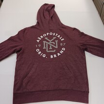 Aeropostale Original Brand RN#121726 Women’s Red Hoodie Pullover Sweatshirt XL  image 12