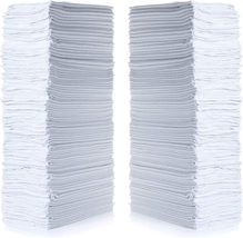 SIMPLI-MAGIC 79142 Shop Towels 14&quot;X12&quot;, Pack of 150, Cotton, White - £41.63 GBP