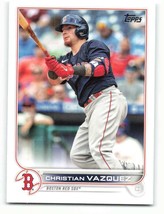 2022 Topps #63 Christian Vazquez NM-MT Red Sox ID:40872 - $1.67