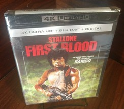 First Blood (4K UHD+Blu-ray+Digital) NEW (Sealed)-Free Shipping with Tracking - £14.78 GBP