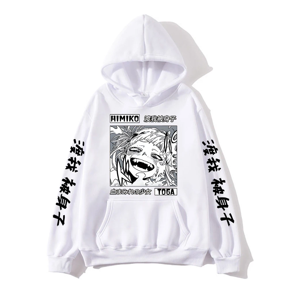 Himiko Toga Hoodie My Hero Academia   Cosplay Clothes Mens Casual Spring Streetw - £104.21 GBP