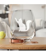 Playing Cat Etched Glasses - Wine, Champagne, Pint Glasses, Shot Glass - $467.85 MXN+