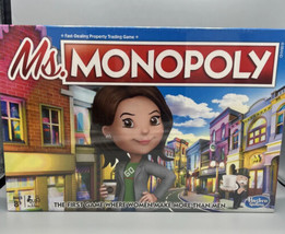 Ms. Monopoly Board Game Ages 8+ NEW Sealed  The 1st Game Where Women Mak... - £17.39 GBP