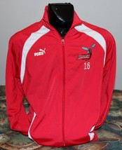 Delaware State Hornets Soccer Puma Athletic Jacket #16 Medium - £6.60 GBP