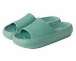 32 Degrees Women&#39;s Size Medium (7.5-8.5) Cushion Slide Shower Sandal, Green - $13.99