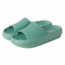 32 Degrees Women&#39;s Size Medium (7.5-8.5) Cushion Slide Shower Sandal, Green - £10.99 GBP