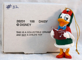 Grolier Christmas Magic Disney Ornament n Box Daisy Duck Singing Christm... - £20.77 GBP