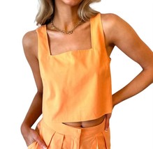 Day + Moon Linen Tank Top Size L - $22.77