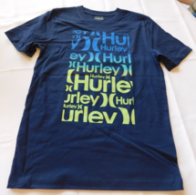 Hurley Boy's Youth Short Sleeve T Shirt Navy Blue Size 5/6 4-6 Years NWOT - $19.55