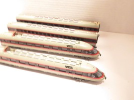 HO TRAINS VINTAGE LIMA BULLET TRAIN SET- GREY/RED - NOT RUNNING - s31M - $1,462.71 MXN