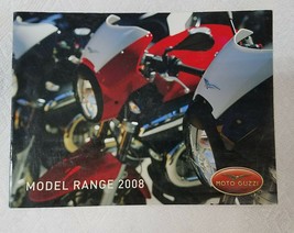 2008 MOTO GUZZI MOTORCYCLE MODEL RANGE BROCHURE CALIFOR NEVADA GRISO BRE... - $28.55