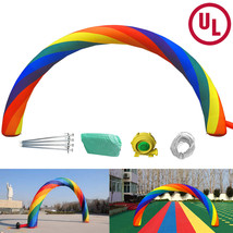 VEVOR Inflatable Rainbow Arched Door Advertising Arch 26 x 10 ft for Holiday - £152.64 GBP