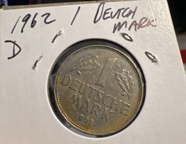 1962  - One Deutsche/German Mark D - Germany - £33.47 GBP