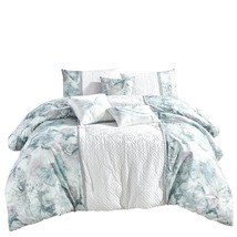 Butterflies White Comforter  6 Piece Set (CASE PACK) - £63.93 GBP