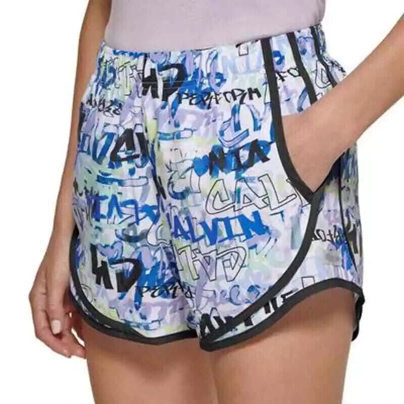 Calvin Klein Ladies CJY Lined Running Shorts w/Pockets ~ Size Extra Small ~ NWT