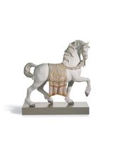 Lladro 01012497 A Regal Steed Sculpture New - $2,150.00