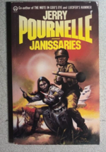 JANISSARIES signed by Jerry Pournelle (1991) Orbit UK SF paperback - $14.84